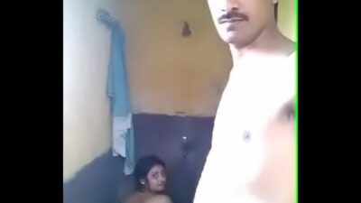 desi couple having sex in bathroom