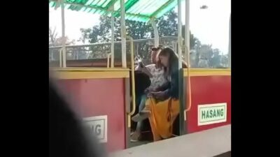 Desi girl caught jerking bf cock in public