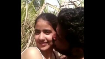 Romance with beautiful desi girl in village fields