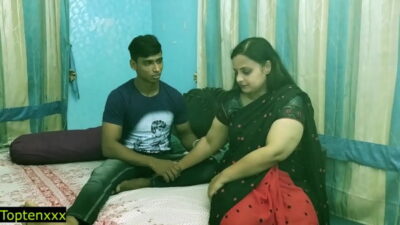 Indian Bhabhi secret xxx video with young boy